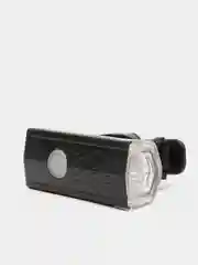 Черный фонарь светодиодный для велосипеда USB, велосипедный фонарь