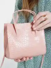 Розовый женская сумка