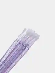 Фиолетовый микробраши для бровей и ресниц, 100 штук