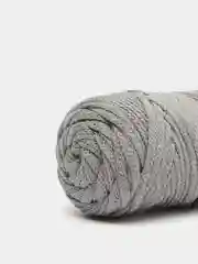 Серый шнур хлопковый 100м, 4мм