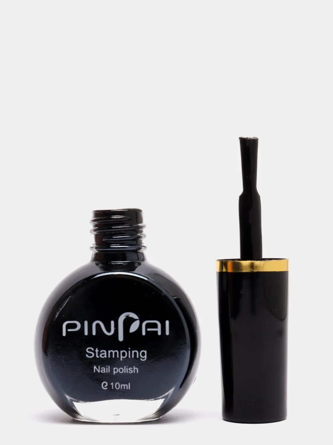 Черный лак для стемпинга "PinPai"