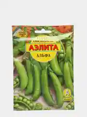 Семена Горох овощной "Альфа" набор 1, 3, 5 уп