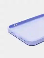 Бирюзовый чехол силиконовый стеклянный (закаленный) на Apple iPhone 12,11,7,8,SE,Pro,Max глянец