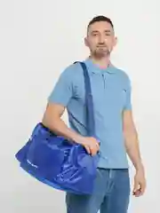 Сумка спортивная, синяя