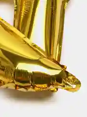 Золотой воздушный шар "Цифра 4" 40 см, золотой