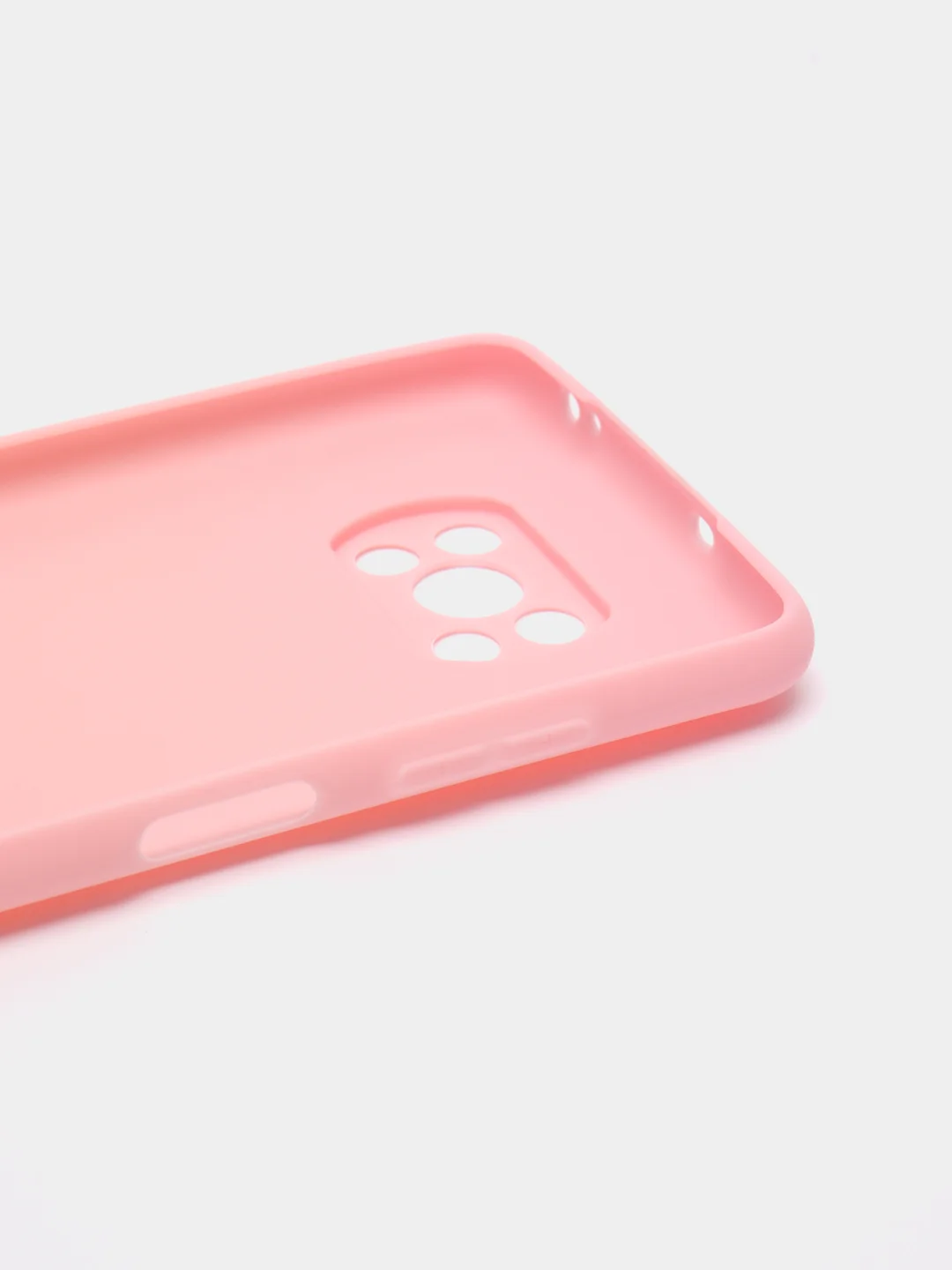 Розовый чехол Xiaomi Poco X3 NFC / Poco X3 Pro, силиконовый