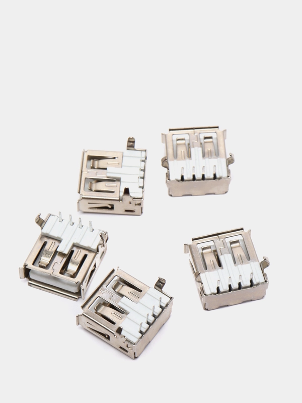 Порт USB-А AF90, на плату, 5 штук купить по цене 58 ₽ в интернет ...