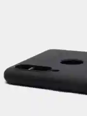 Черный чехол Samsung Galaxy A20s, Самсунг Галакси А20с силиконовый цветной матовый