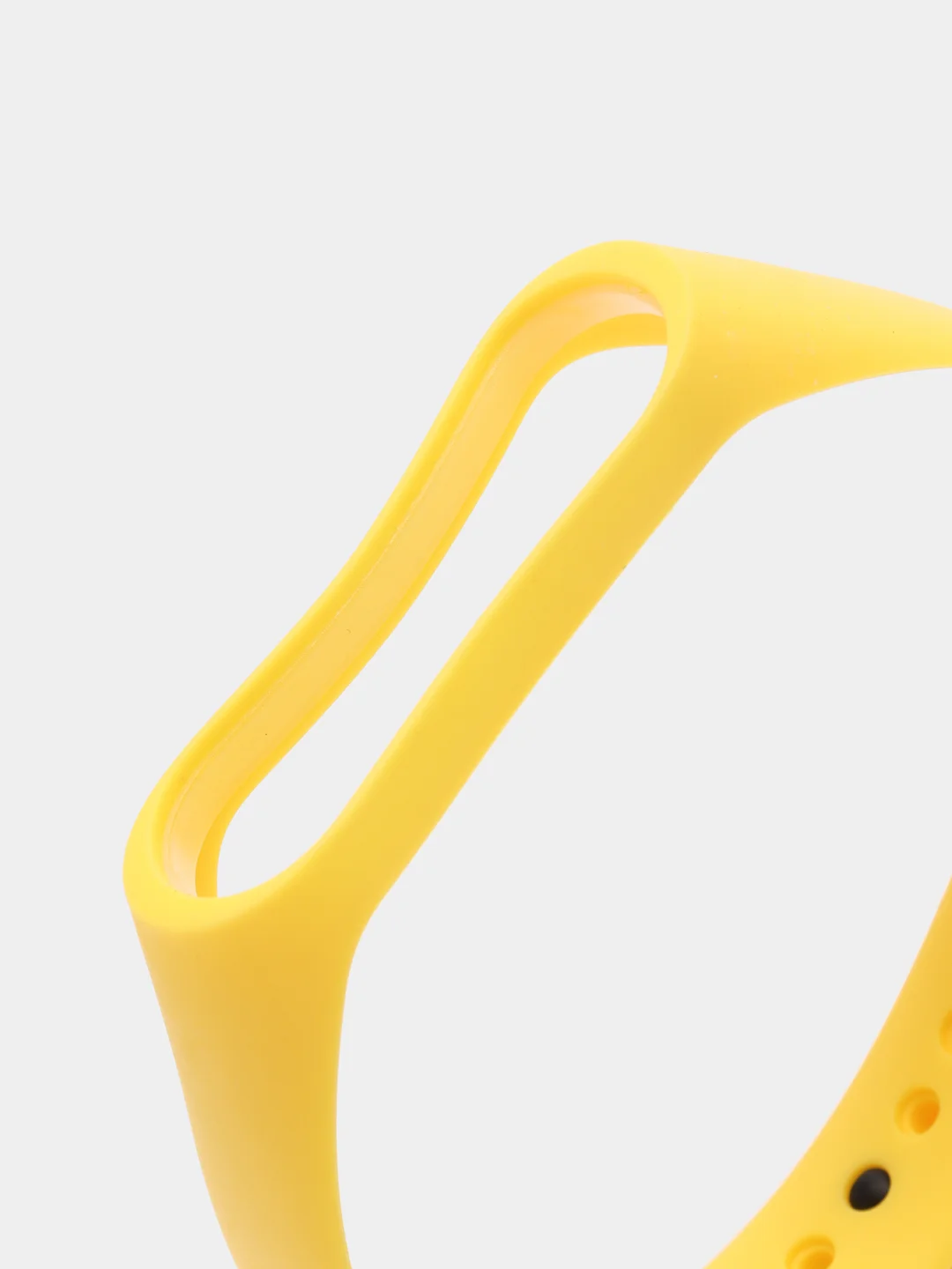 Желтый ремешок силиконовый для Xiaomi Mi Band 3, 4