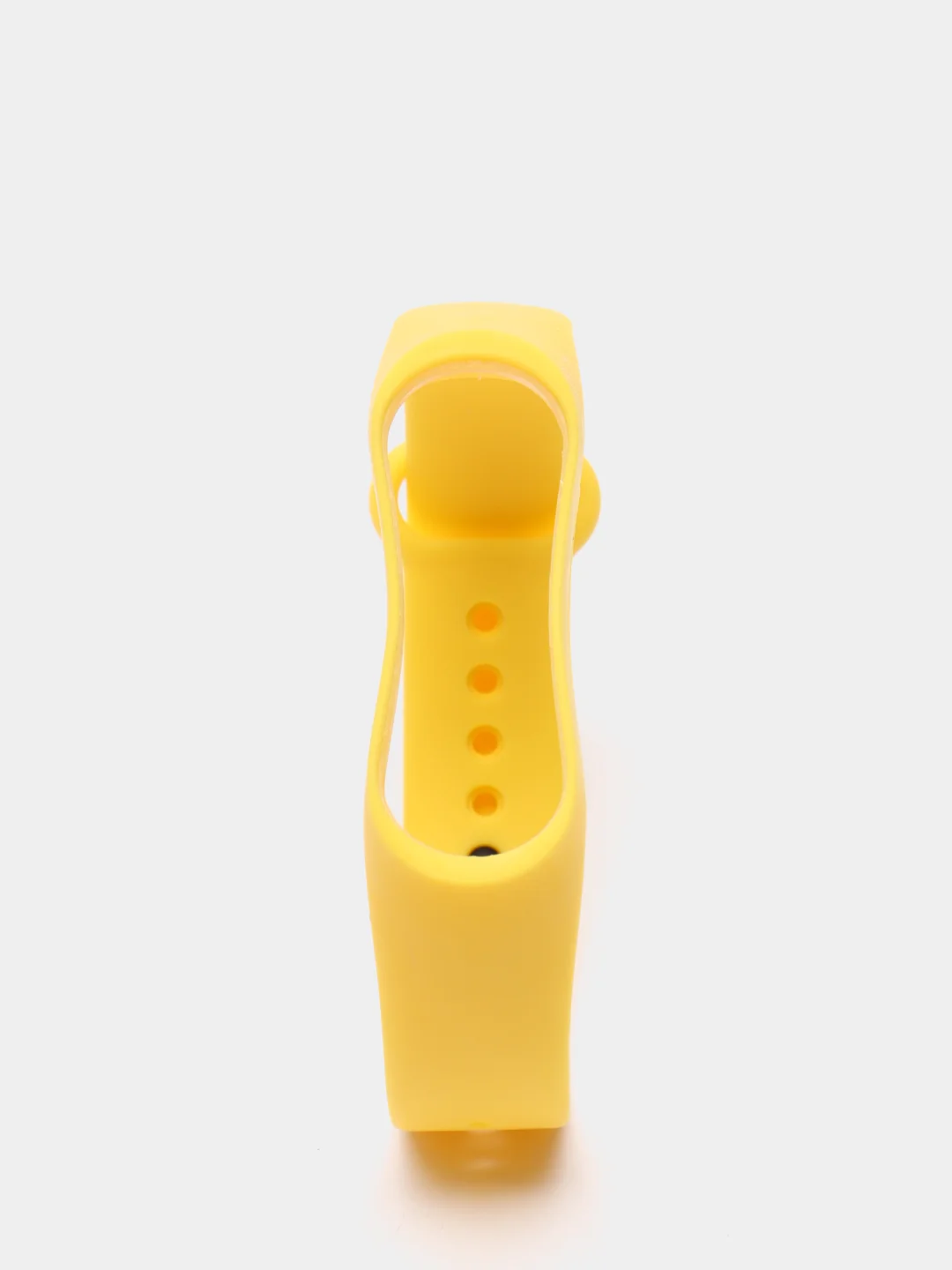 Желтый ремешок силиконовый для Xiaomi Mi Band 3, 4