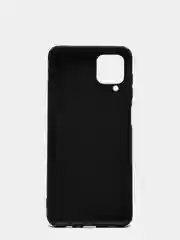 Черный чехол Samsung A12 / M12 / A22 / M32 / M22 / A32 силиконовый с защитой камеры