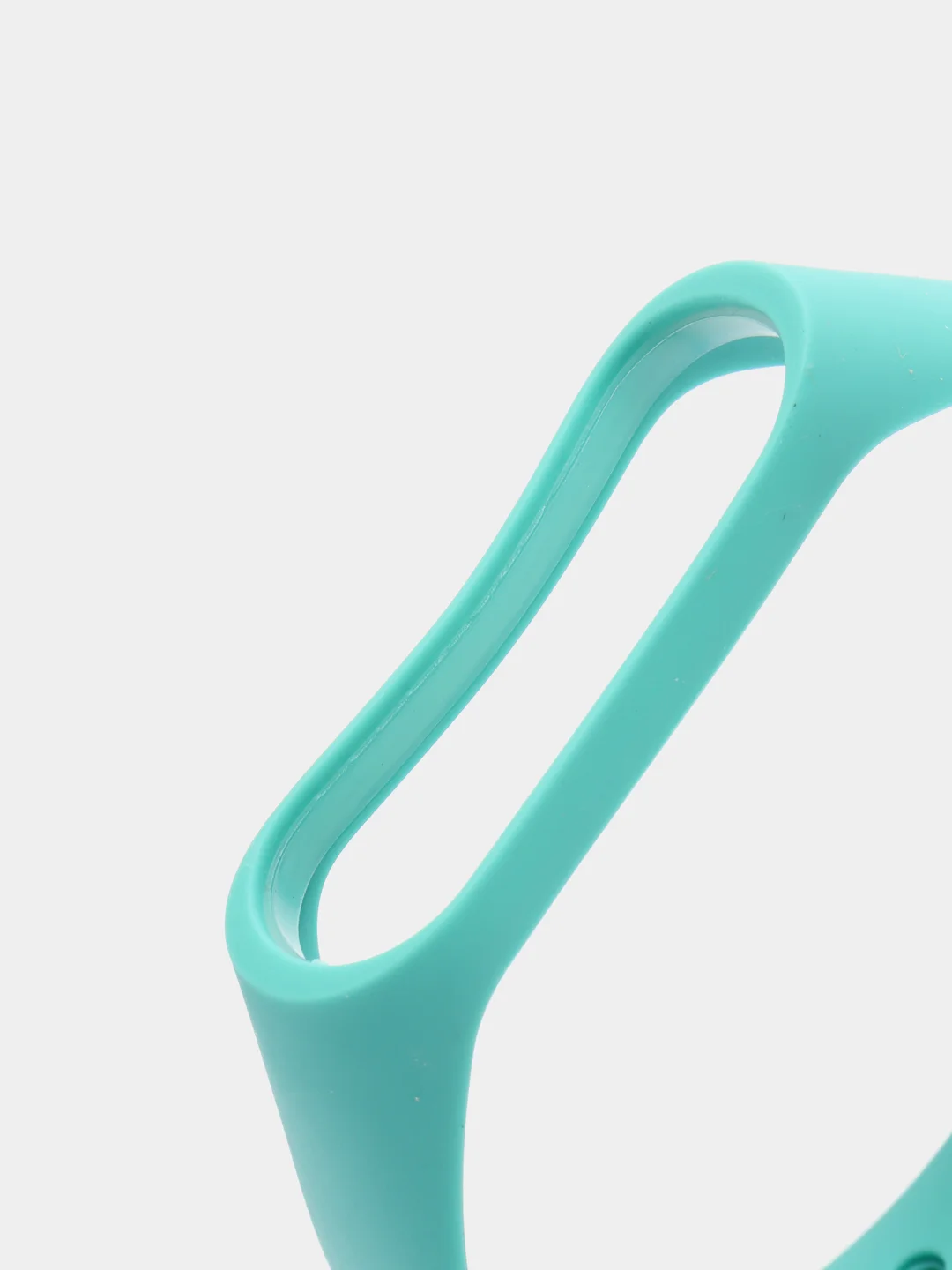 Бирюзовый силиконовый ремешок Xiaomi Mi Band 3, Mi Band 4 (Сяоми Ми Бэнд 3, Ми Бэнд 4)