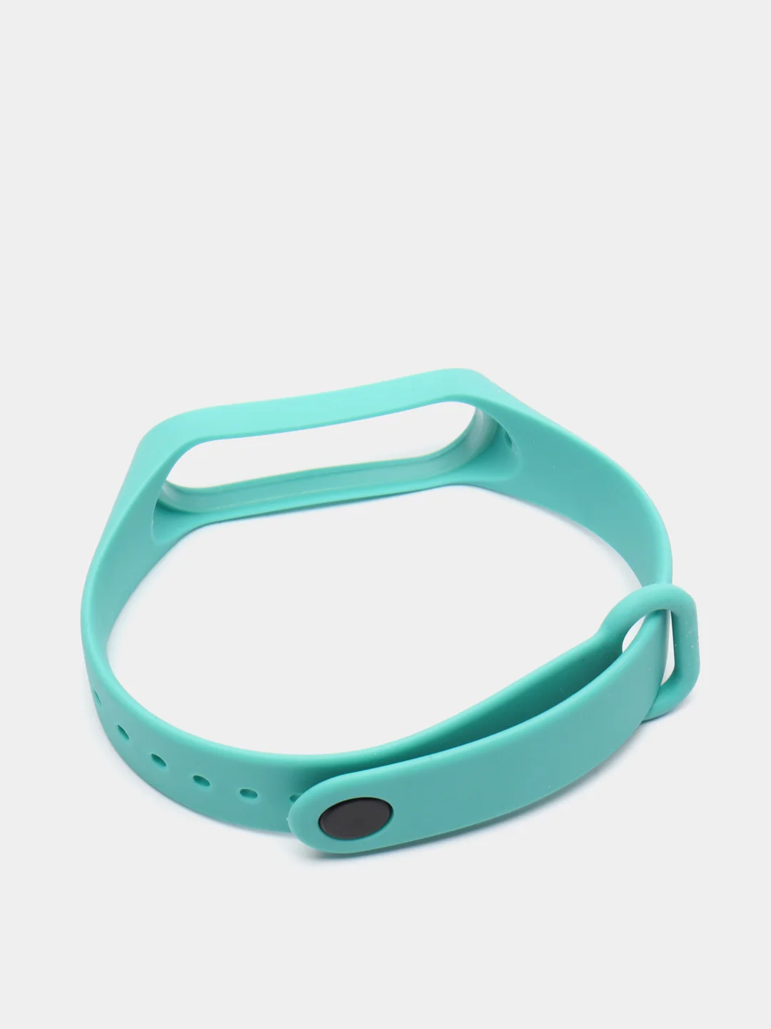 Бирюзовый силиконовый ремешок Xiaomi Mi Band 3, Mi Band 4 (Сяоми Ми Бэнд 3, Ми Бэнд 4)