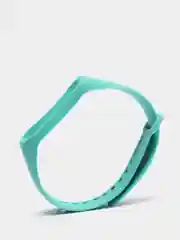 Бирюзовый силиконовый ремешок Xiaomi Mi Band 3, Mi Band 4 (Сяоми Ми Бэнд 3, Ми Бэнд 4)