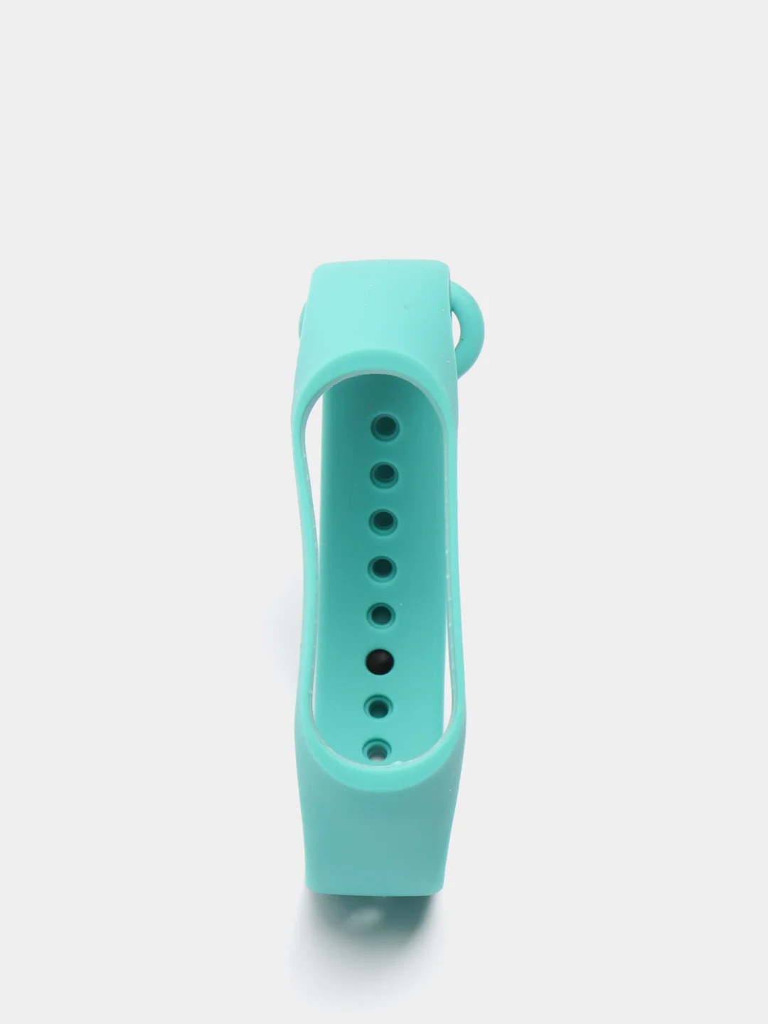 Бирюзовый силиконовый ремешок Xiaomi Mi Band 3, Mi Band 4 (Сяоми Ми Бэнд 3, Ми Бэнд 4)