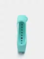 Бирюзовый силиконовый ремешок Xiaomi Mi Band 3, Mi Band 4 (Сяоми Ми Бэнд 3, Ми Бэнд 4)