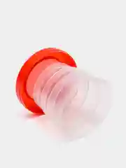 Красный стакан складной, дорожный