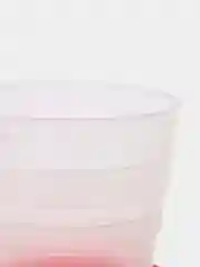 Красный стакан складной, дорожный