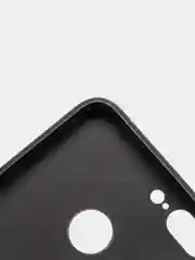 Черный чехол силиконовый для Huawei Honor 9 Lite ( Хонор 9 лайт )