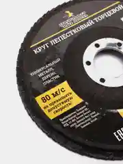 Круг лепестковый торцевой (КЛТ), 125 х 22 мм, шлифовальный, серия Про, Чеглок