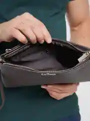 Коричневый портмоне клачт кошелек мужской Bolilang