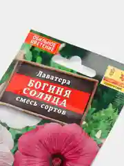 Семена Лаватера "Богиня солнца" смесь сортов набор 1, 3, 5 уп