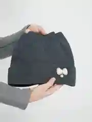 Угольный шапка  для девочек с ушками на весну MEOW