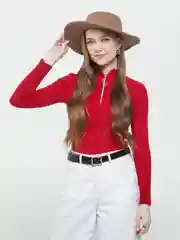 Коричневый женская шляпа