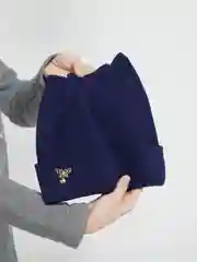 Синий шапка  для девочек с ушками на весну MEOW