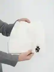 Белый шапка  для девочек с ушками на весну MEOW