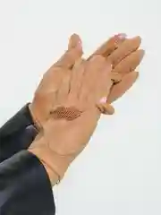 Бежевый женские перчатки с начёсом внутри, 3 цвета