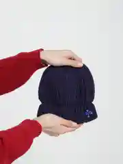 Синий шапка для девочек КАМУШЕК