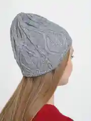 Серый шапка женская Varna тонкая