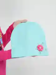 Мятный легкая трикотажная шапка ЛАВАНДА