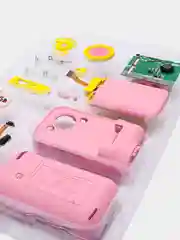 Розовый видеокамера детская