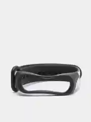 Серый силиконовый ремешок с принтом для Xiaomi Mi Band 7 / 3 / 4 / 5 / 6