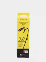 Красный кабель зарядный Borofone BX21 Type-C, для Android