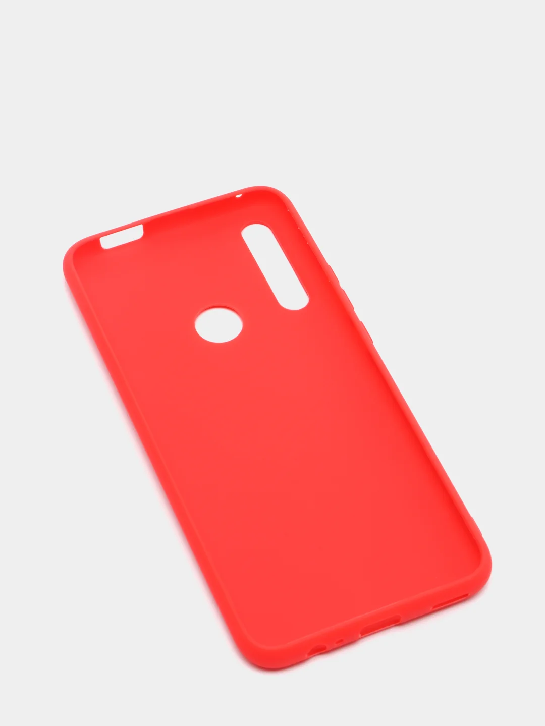 Красный чехол Honor 9X 9X Premium / Huawei P Smart Z Y9 Prime Хонор 9Х / П Смарт Зет, прозрачный