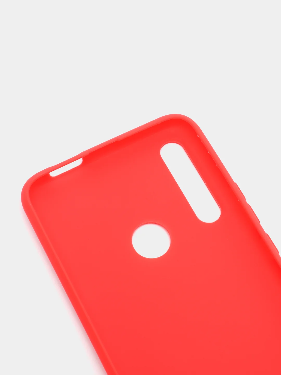Красный чехол Honor 9X 9X Premium / Huawei P Smart Z Y9 Prime Хонор 9Х / П Смарт Зет, прозрачный