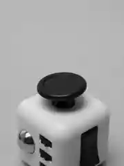 Черный кубик-антистресс "Fidget Cube"