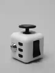 Черный кубик-антистресс "Fidget Cube"