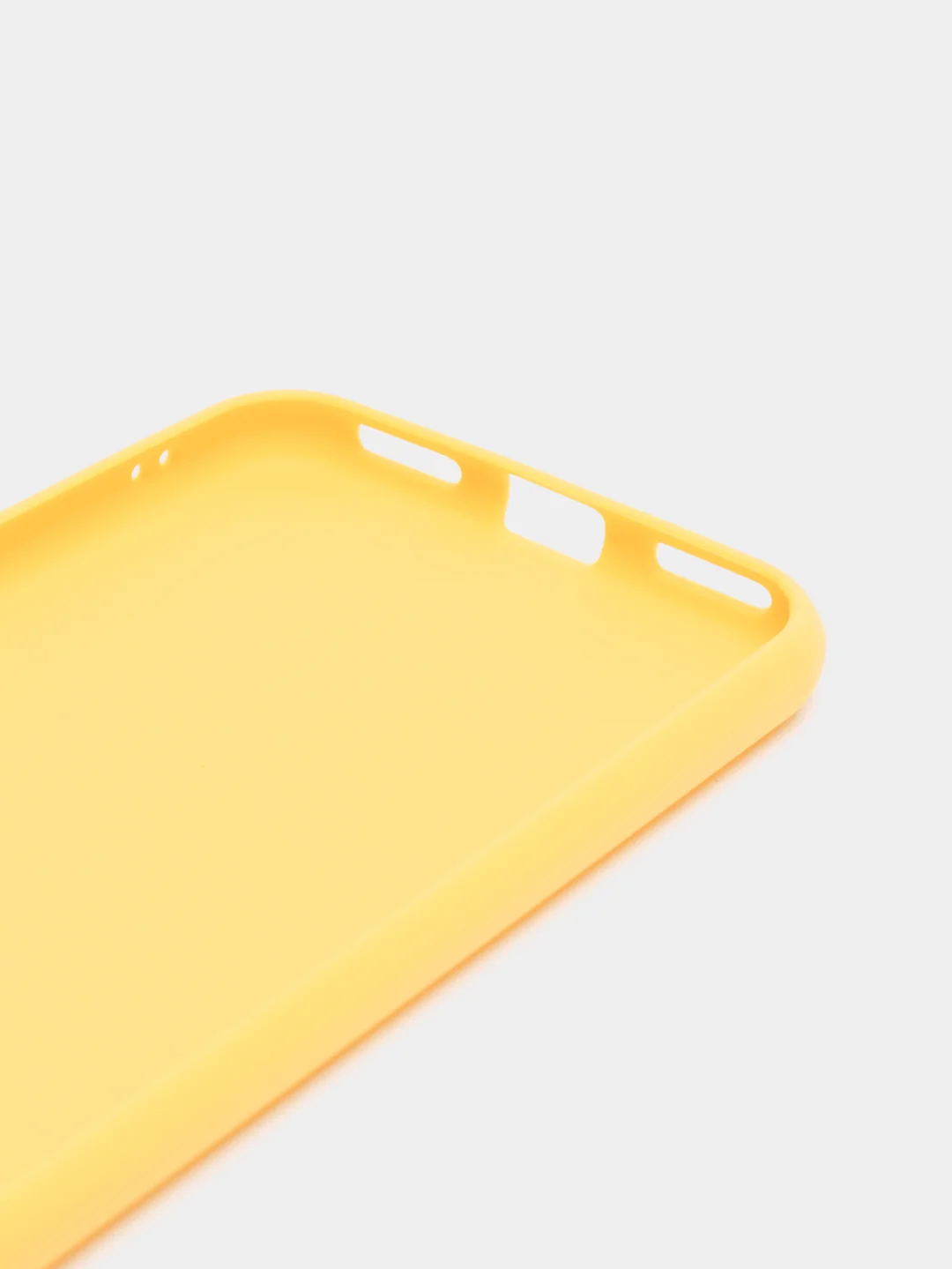 Желтый силиконовый чехол для Honor 8A / 8A Prime / Huawei Y6 2019 / У6 Prime / Y6s (Хуавей Хонор 8А / 8А Прайм), прозрачный