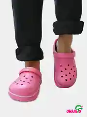 Розовый сабо женские, размеры 36- 40