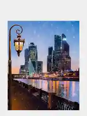 Алмазная мозаика/ Алмазная вышивка/ Алмазное хобби Прогулки по Москве 40х50