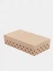 Карамельный подарочная коробка "Горошек"