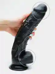 Черный огромный фаллоимитатор