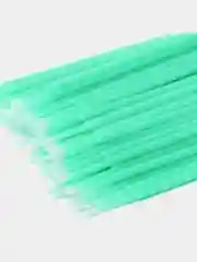 Зеленый микробраши, 100 штук
