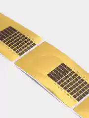 Формы для наращивания ногтей, 10 шт, цвет золотой