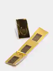 Формы для наращивания ногтей, 10 шт, цвет золотой