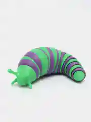 Зеленый слизень - антистресс Finger slug Погремушка
